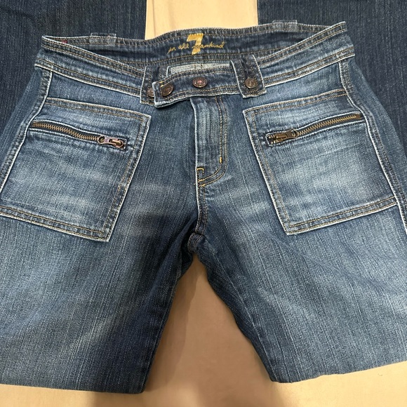 “ Vintage “7 For Mankind jeans - Picture 5 of 9